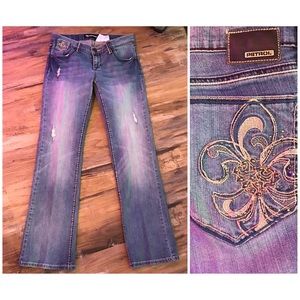Petrol Fiona Jeans - 6 (28x32) EUC